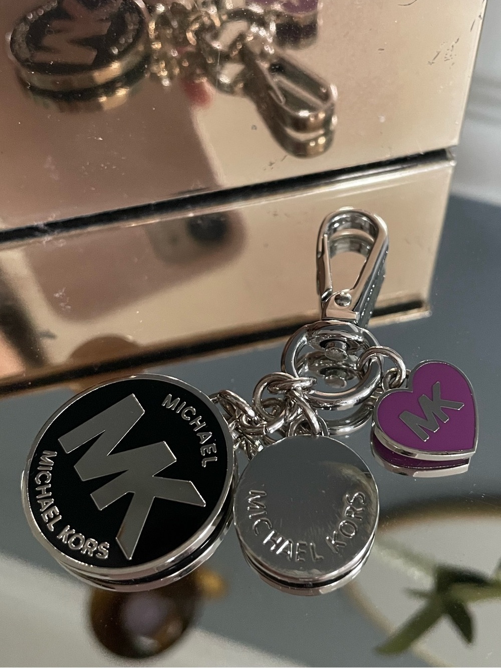 Michael Kors Logo Bag Charm